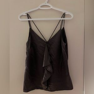 Banana Republic satin-style stewpot tank top